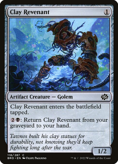 Clay Revenant - The Brothers' War Magic card