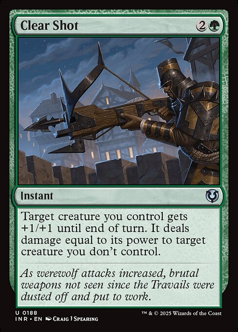 Clear Shot - Innistrad Remastered Magic card