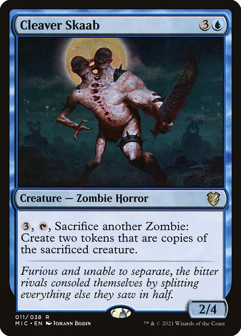 Cleaver Skaab - Midnight Hunt Commander Magic card