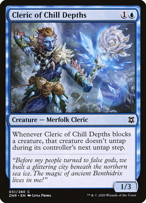 Cleric of Chill Depths - Zendikar Rising Magic card