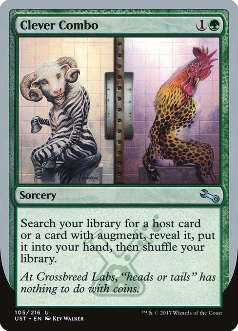 Clever Combo - Unstable (#105) - Illustrated by Kev Walker - Magic: The Gathering Card