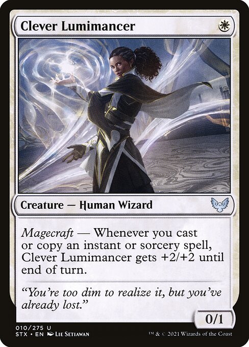 Clever Lumimancer - Strixhaven: School of Mages Magic card