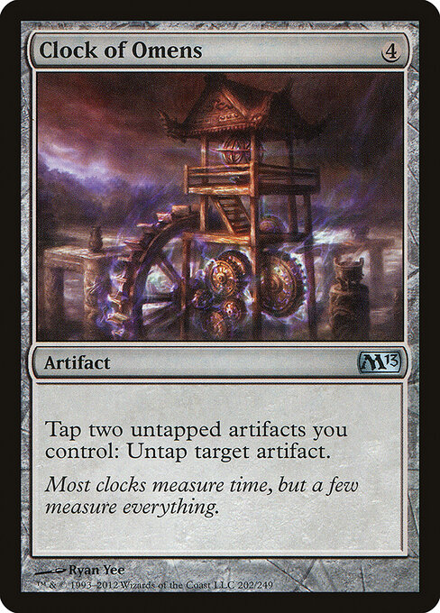Clock of Omens - Magic 2013 Magic card