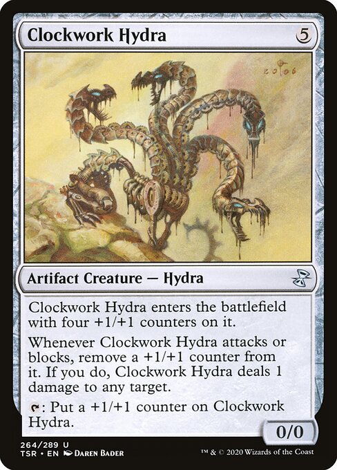 Clockwork Hydra - Time Spiral Remastered Magic card