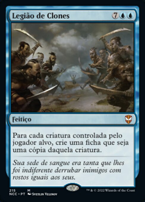 Légion de clones (Clone Legion) - Commander 2017 (#84) - Illustrated by Svetlin Velinov - Magic: The Gathering Card