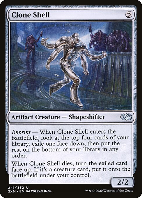 Clone Shell - Double Masters Magic card