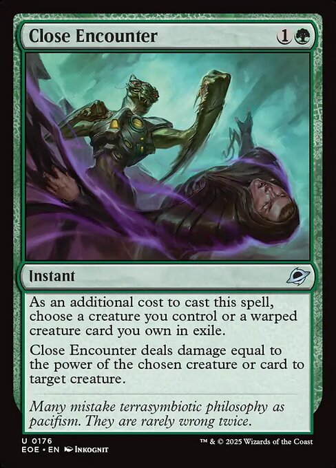 Close Encounter - Edge of Eternities Magic card