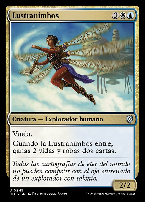 Cloudblazer - Bloomburrow Commander (#249) - Illustrated by Dan Murayama Scott - Magic: The Gathering Card