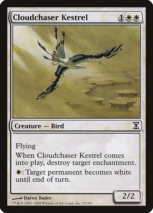 Cloudchaser Kestrel - Time Spiral Magic card