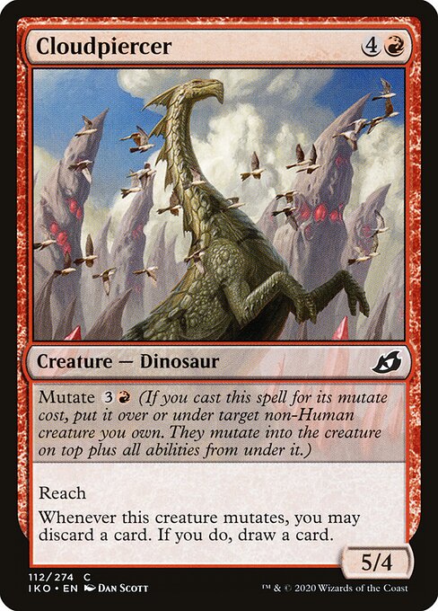 Cloudpiercer - Ikoria: Lair of Behemoths (#112) - Illustrated by Dan Murayama Scott - Magic: The Gathering Card