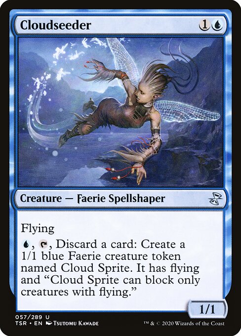 Cloudseeder - Time Spiral Remastered (#57) - Illustrated by Tsutomu Kawade - Magic: The Gathering Card