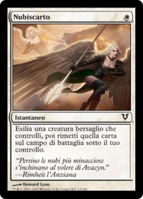 Nubiscarto (Cloudshift) - Avacyn Restored (#12) - Illustrated by Howard Lyon - Magic: The Gathering Card