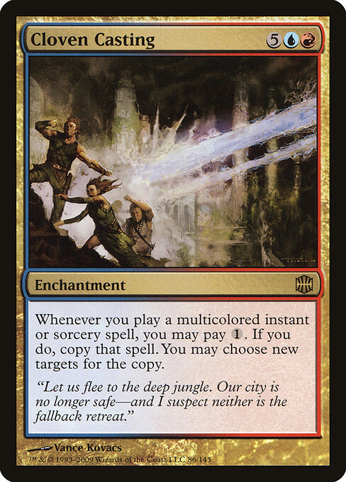 Cloven Casting - Alara Reborn Magic card