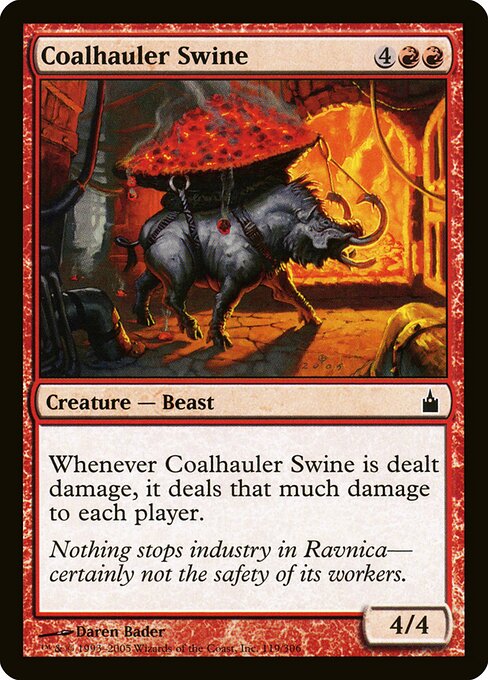 Coalhauler Swine - Ravnica: City of Guilds Magic card