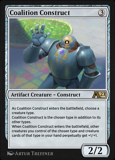Coalition Construct - Alchemy: Dominaria Magic card