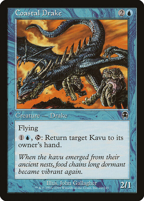 Coastal Drake - Apocalypse Magic card