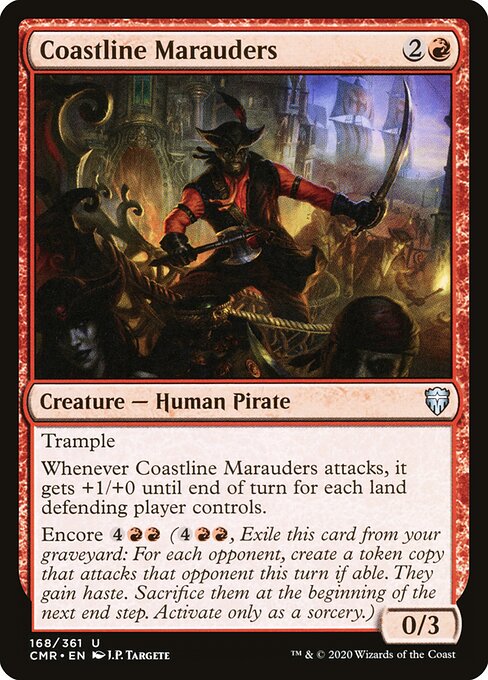 Coastline Marauders - Commander Legends Magic card