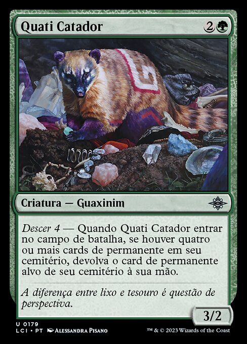 Coati Scavenger