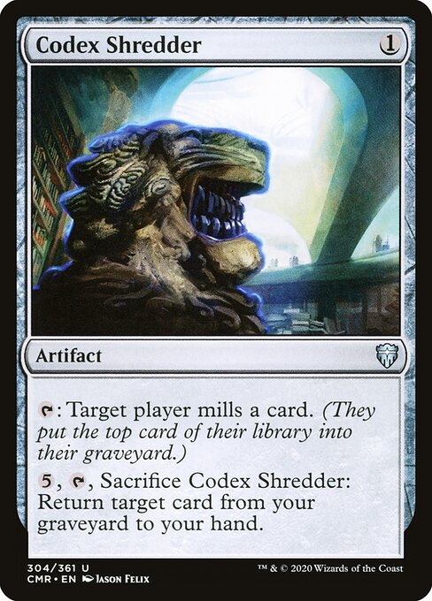 Codex Shredder - Commander Legends Magic card