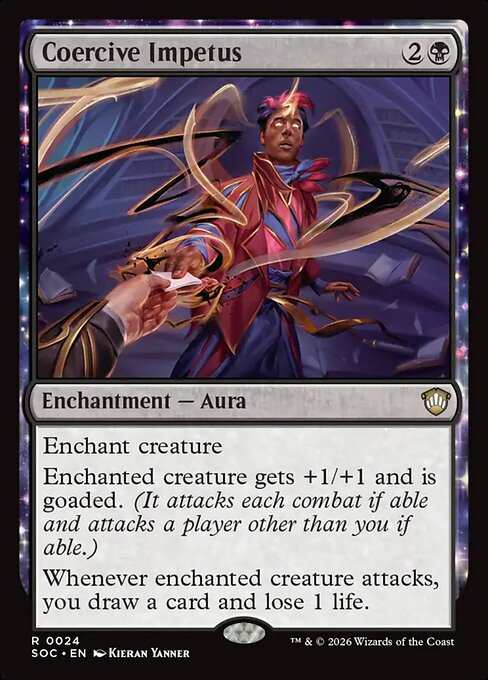 Coercive Impetus - Secrets of Strixhaven Commander Magic card