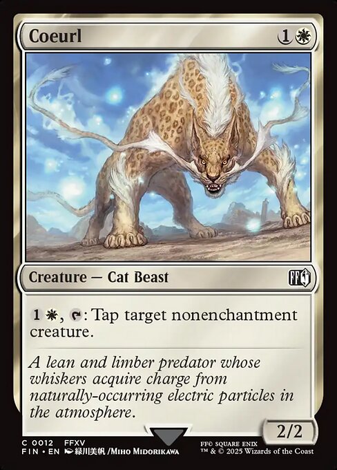 Coeurl - Final Fantasy Magic card