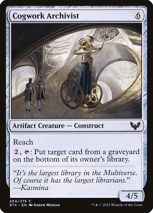 Cogwork Archivist - Strixhaven: School of Mages Magic card