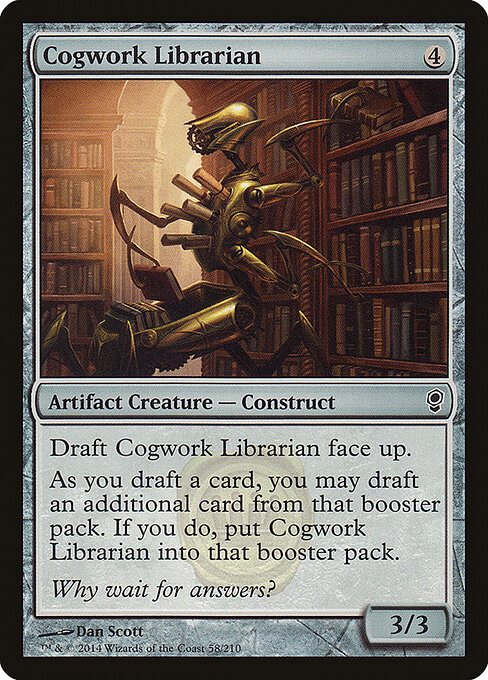 Cogwork Librarian - Conspiracy Magic card