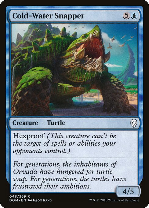Cold-Water Snapper - Dominaria Magic card