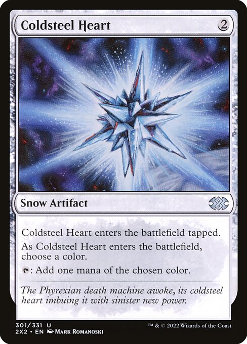 Coldsteel Heart - Double Masters 2022 Magic card