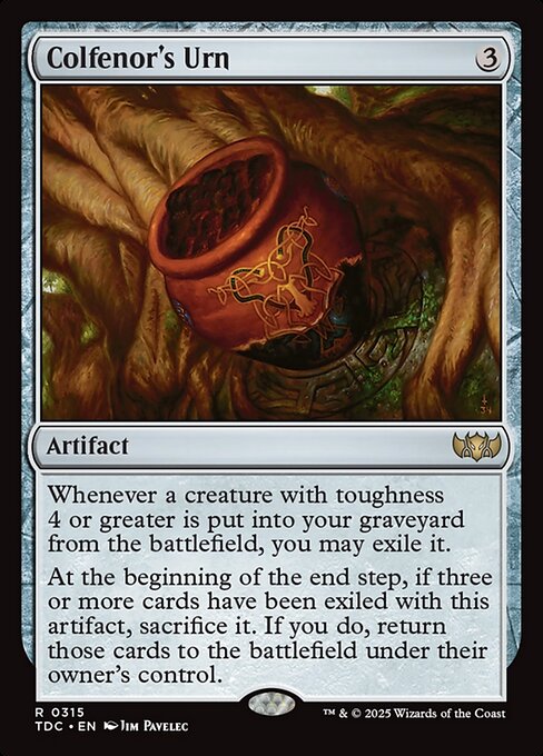 Colfenor's Urn - Tarkir: Dragonstorm Commander Magic card