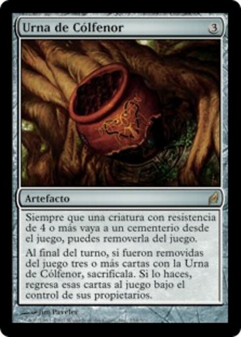 Colfenors Urne (Colfenor's Urn) - Tarkir: Dragonstorm Commander (#315) - Illustrated by Jim Pavelec - Magic: The Gathering Card