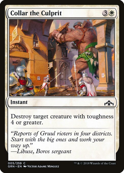 Collar the Culprit - Guilds of Ravnica Magic card