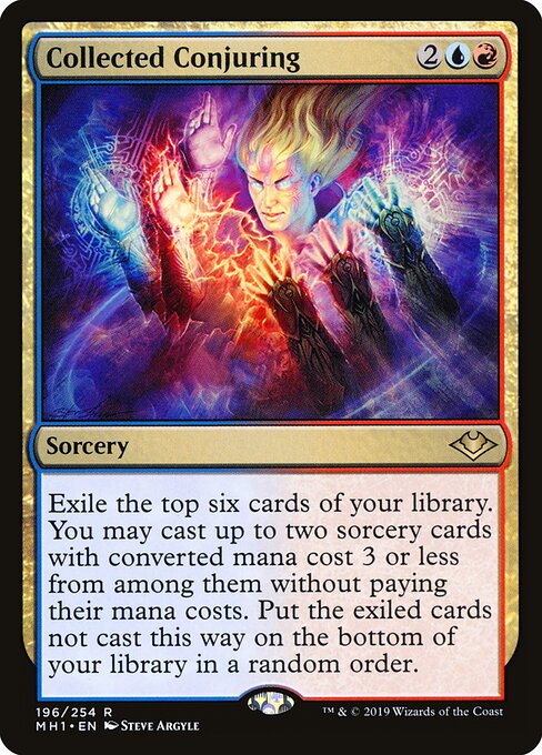 Collected Conjuring - Modern Horizons Magic card