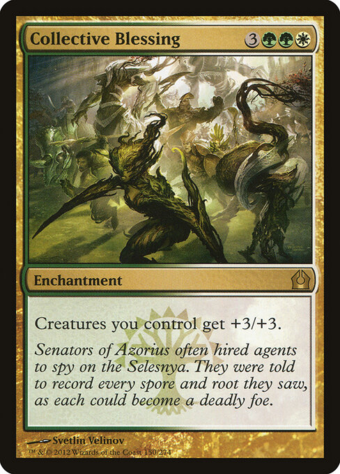 Collective Blessing - Return to Ravnica Magic card