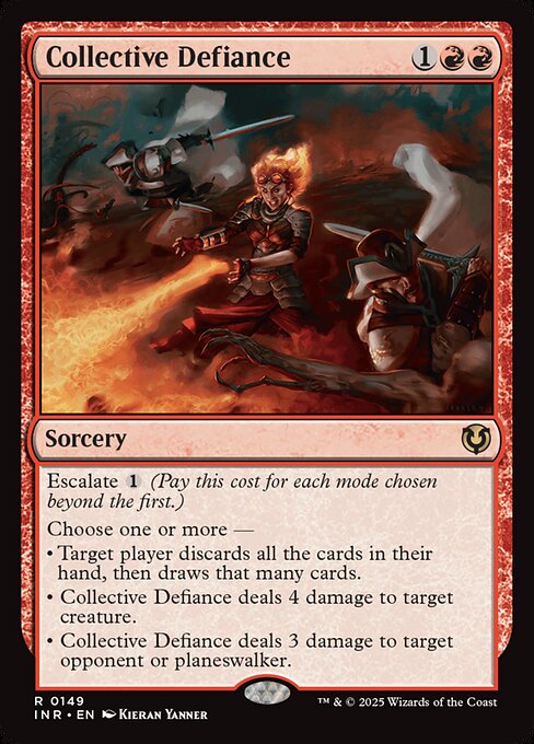 Collective Defiance - Innistrad Remastered Magic card