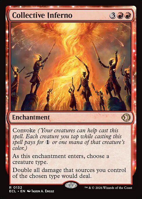 Collective Inferno - Lorwyn Eclipsed (#132) - Illustrated by Jason A. Engle - Magic: The Gathering Card