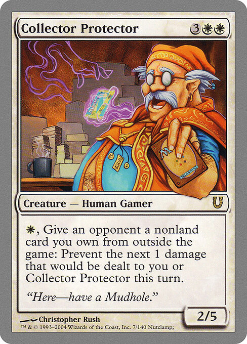 Collector Protector - Unhinged Magic card