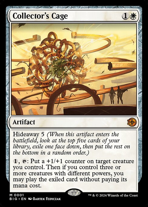 Collector's Cage - The Big Score Magic card