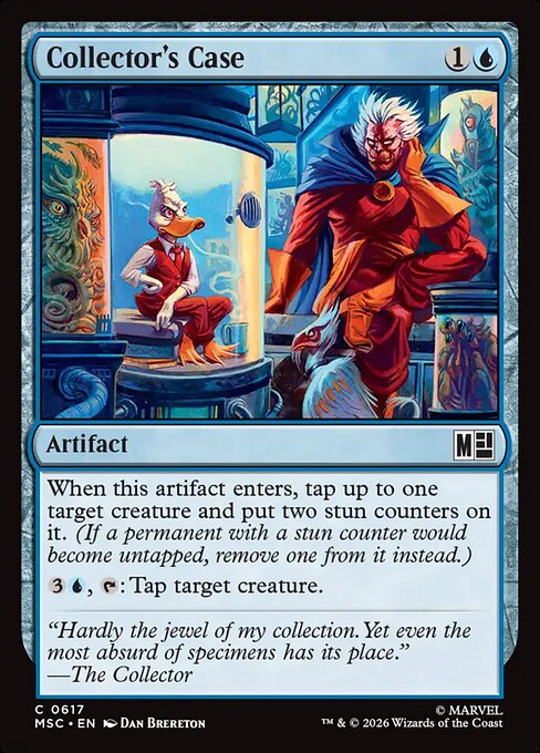 Collector's Case - Marvel Super Heroes Commander Magic card