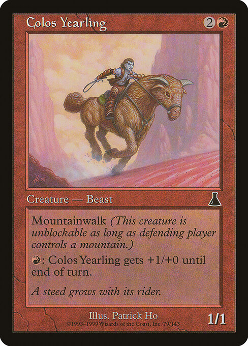 Colos Yearling - Urza's Destiny Magic card