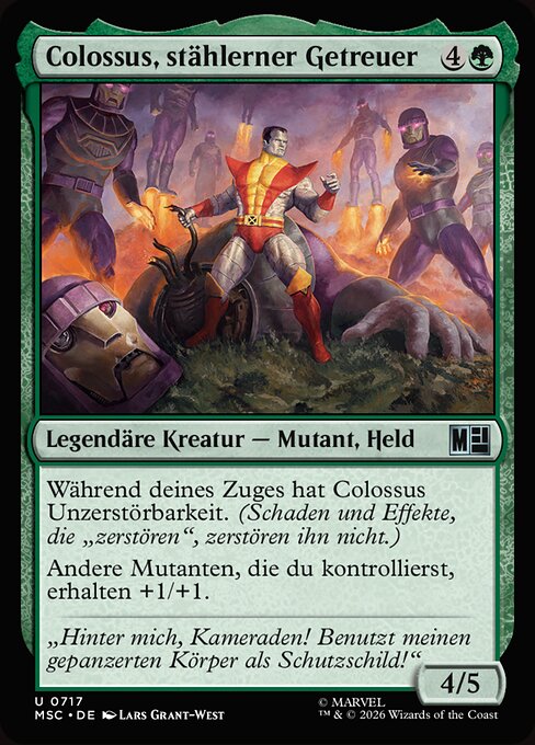 Colossus, Steel Stalwart