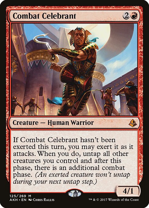 Combat Celebrant - Amonkhet Magic card