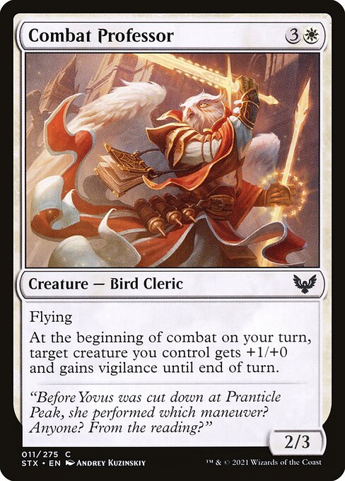 Combat Professor - Strixhaven: School of Mages Magic card