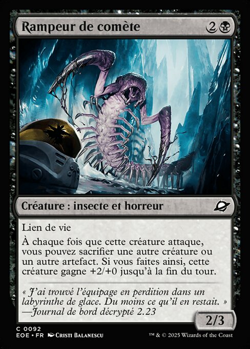 Rampeur de comète (Comet Crawler) - Edge of Eternities (#92) - Illustrated by Cristi Balanescu - Magic: The Gathering Card