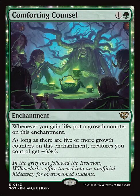 Comforting Counsel - Secrets of Strixhaven Magic card