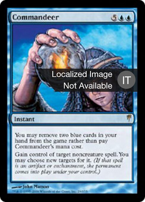 Requisitar (Commandeer) - Commander Masters (#484) - Illustrated by John Matson - Magic: The Gathering Card