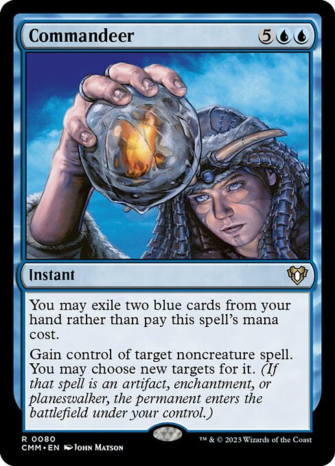 Commandeer - Commander Masters Magic card