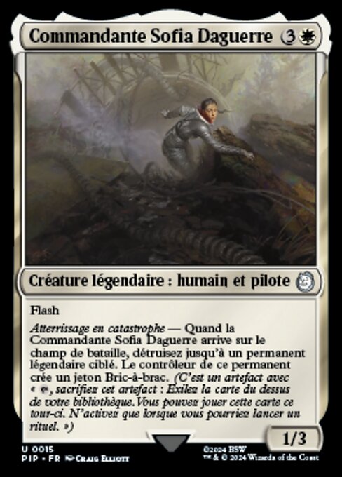 Commander Sofia Daguerre