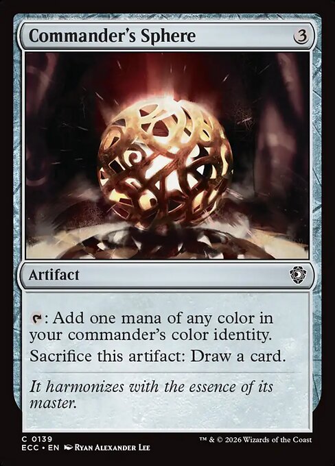 Commander's Sphere - Lorwyn Eclipsed Commander Magic card