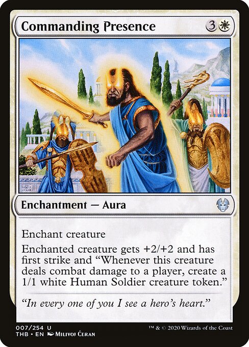 Commanding Presence - Theros Beyond Death Magic card